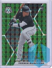 2021 Panini Mosaic Green Prizm Rookie #289 Yermin Mercedes Chicago White Sox